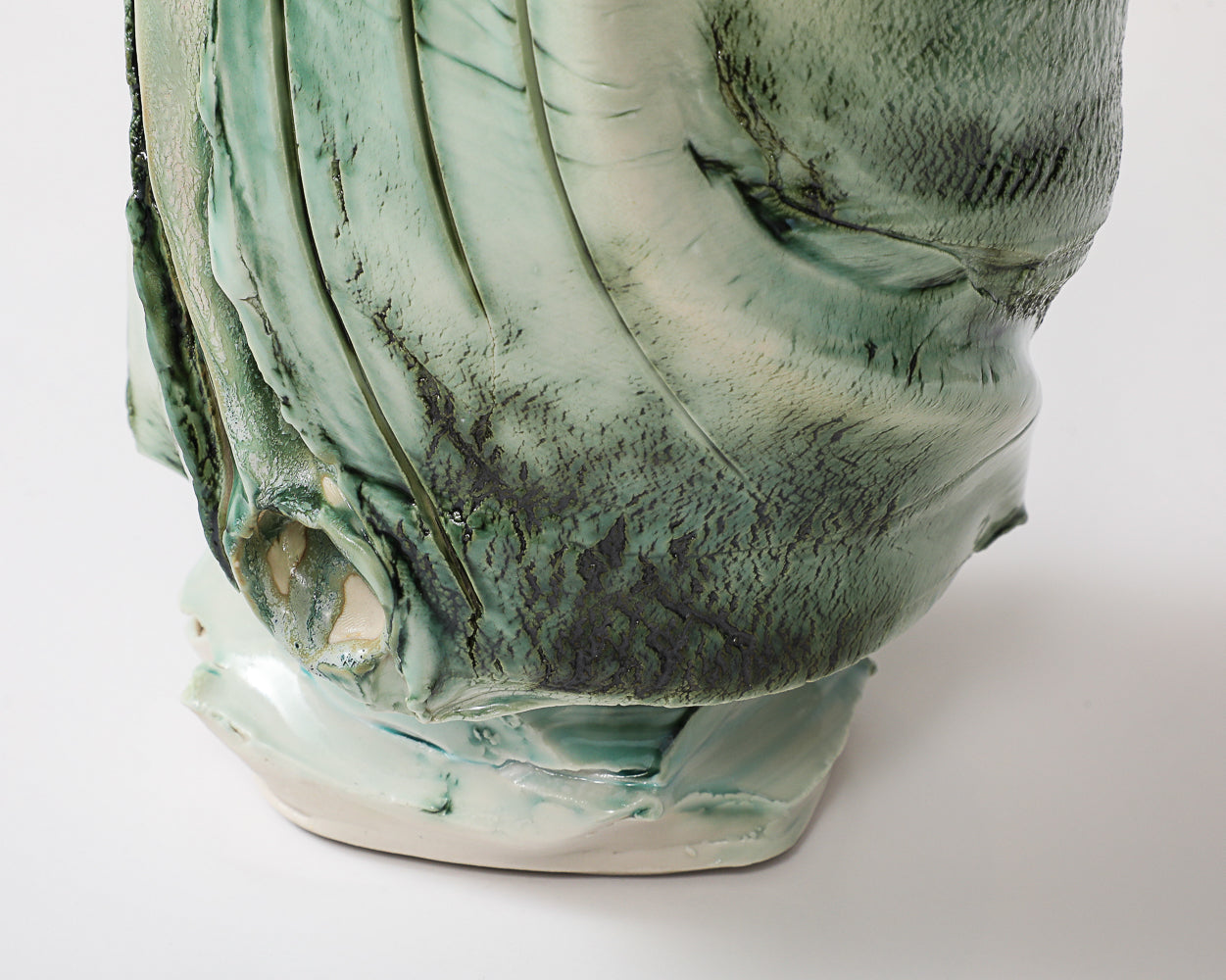 Alluvium Sculptural Vase #3 by Riley Walzer