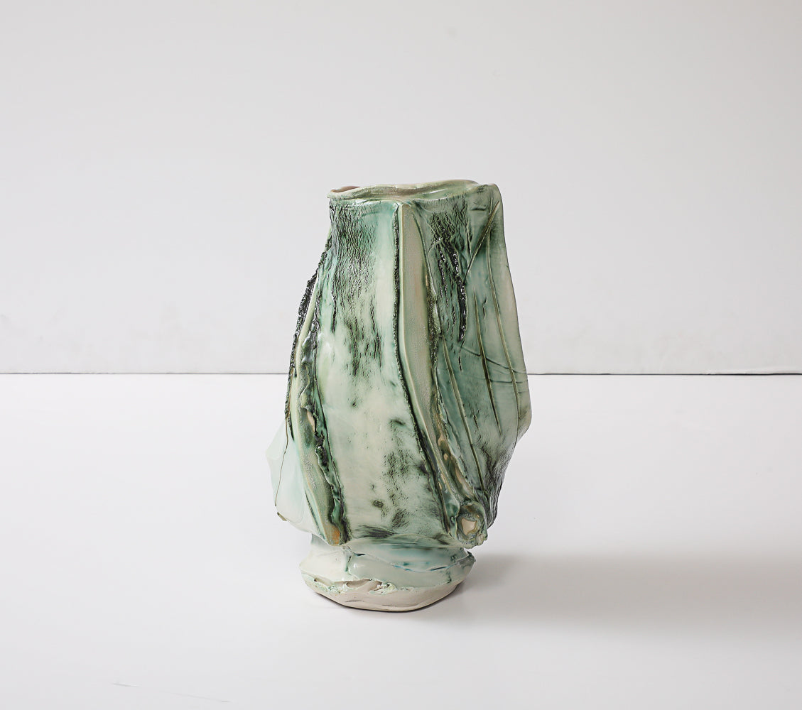 Alluvium Sculptural Vase #3 by Riley Walzer