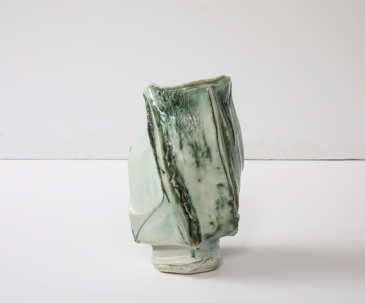 Alluvium Sculptural Vase #3 by Riley Walzer