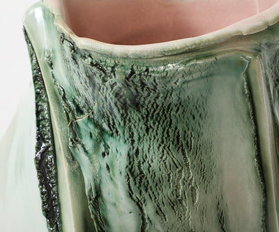 Alluvium Sculptural Vase #3 by Riley Walzer