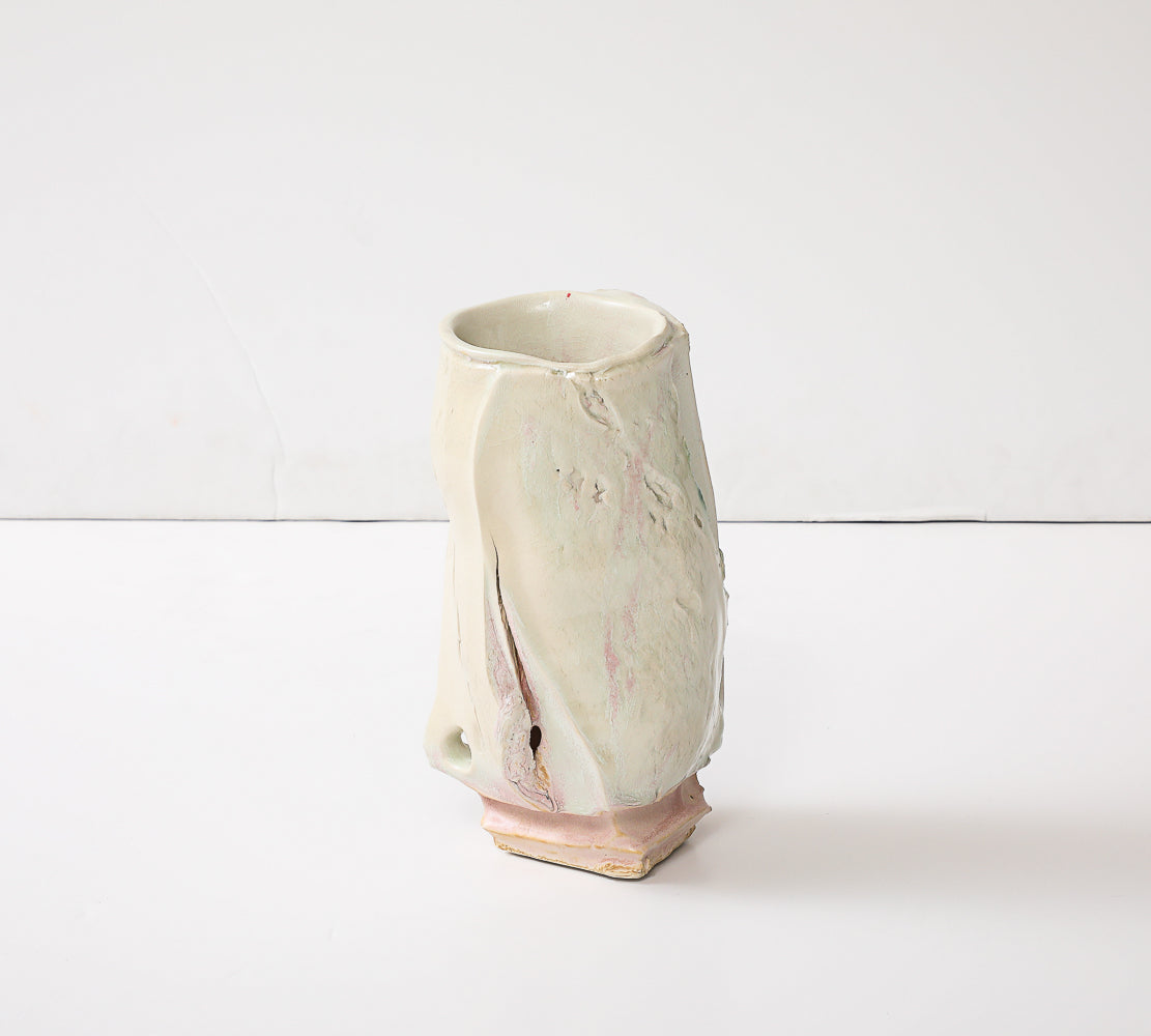 Alluvium Sculptural Vase #1 by Riley Walzer