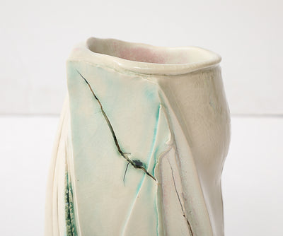 Alluvium Sculptural Vase #1 by Riley Walzer