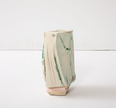 Alluvium Sculptural Vase #1 by Riley Walzer