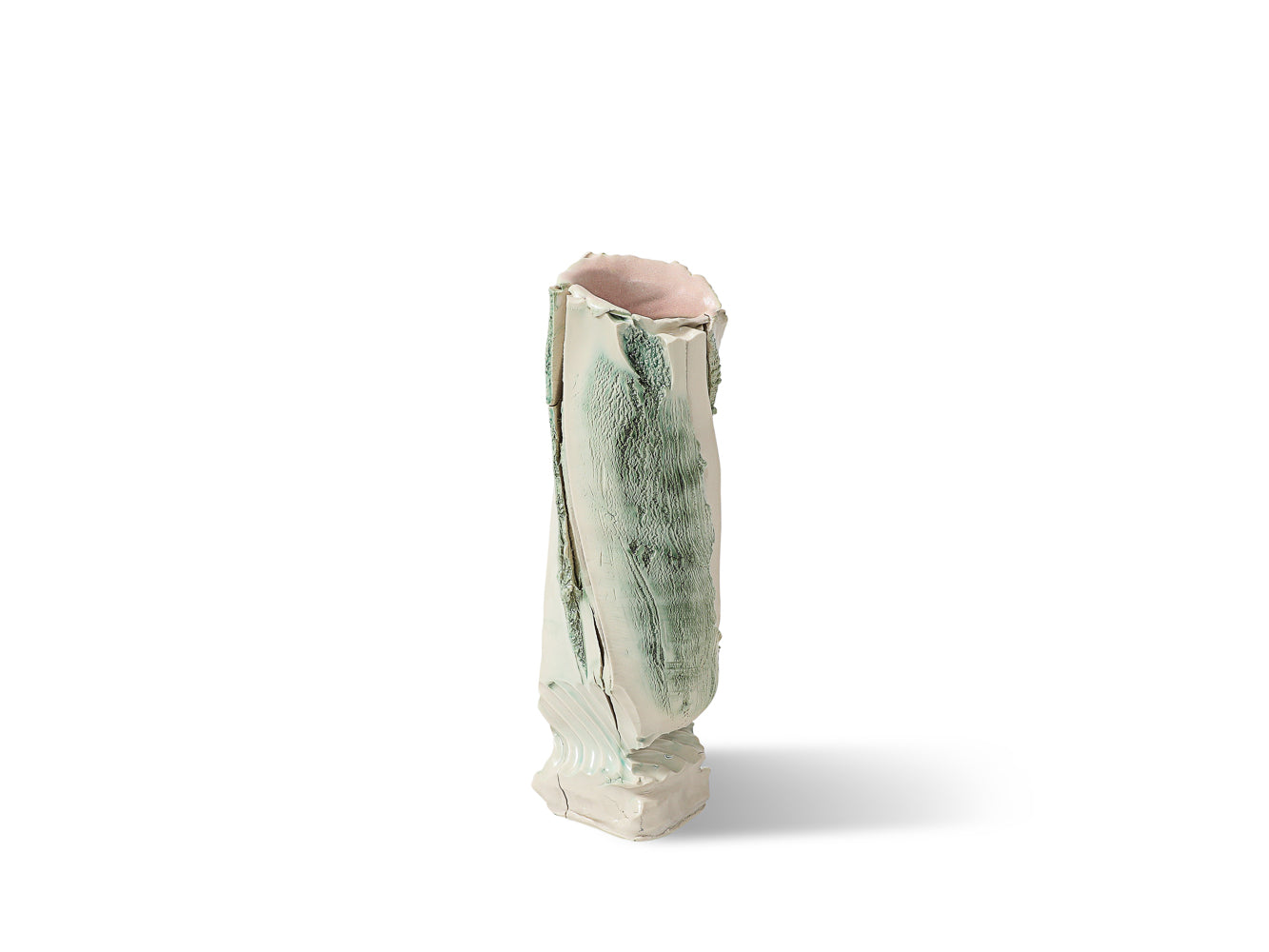 Alluvium Sculptural Vase #10 by Riley Walzer