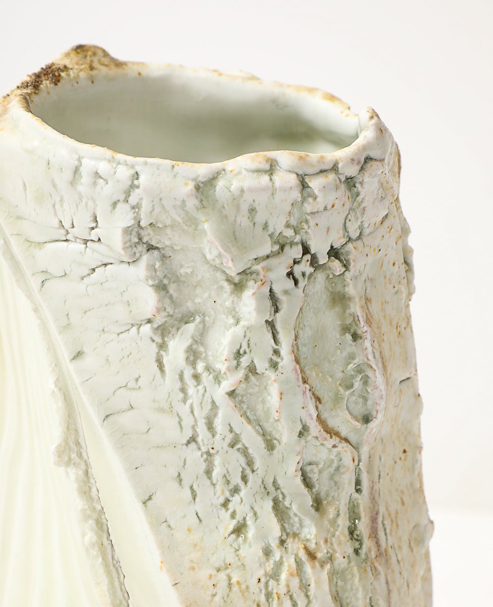 Alluvium Vase #9 by Riley Walzer