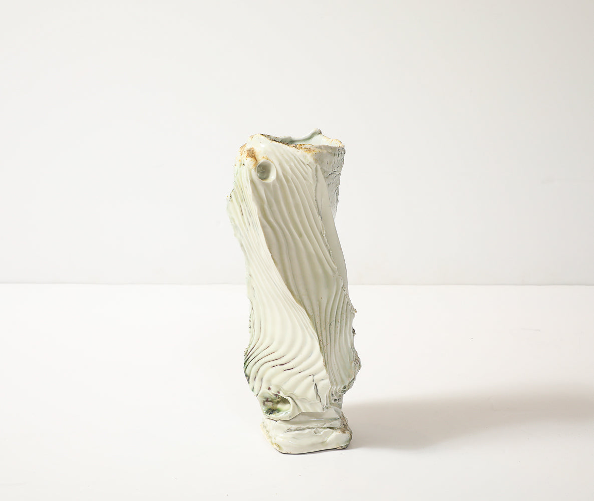 Alluvium Vase #9 by Riley Walzer