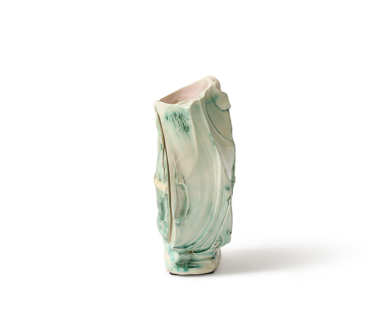 Alluvium Vase #6 by Riley Walzer