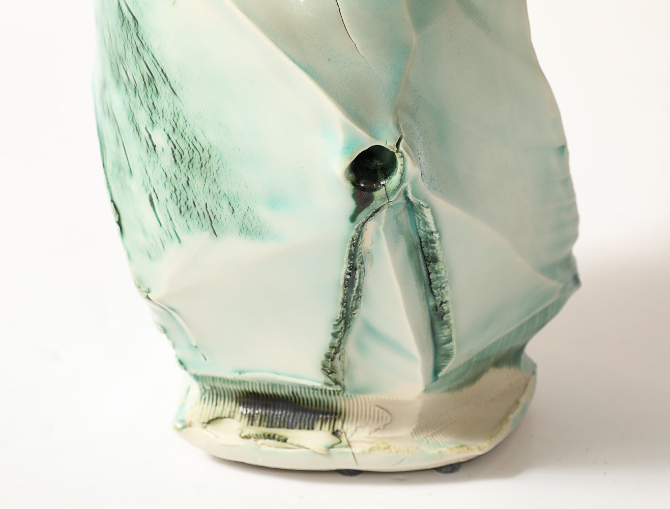 Alluvium Vase #5 by Riley Walzer