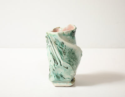 Alluvium Vase #5 by Riley Walzer