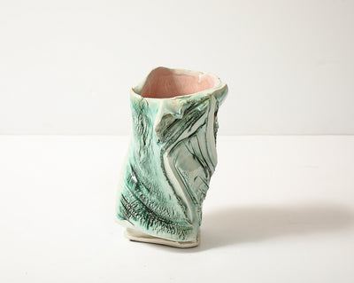 Alluvium Vase #5 by Riley Walzer