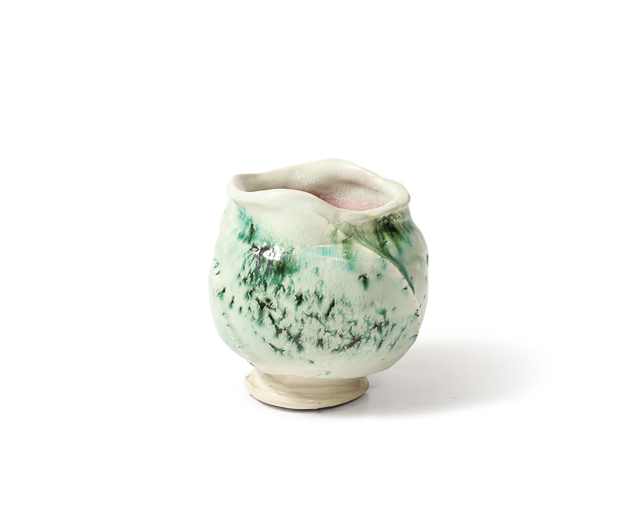 Alluvium Vase #4 by Riley Walzer