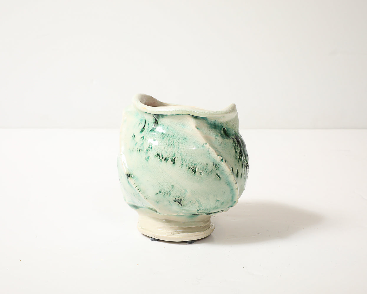 Alluvium Vase #4 by Riley Walzer