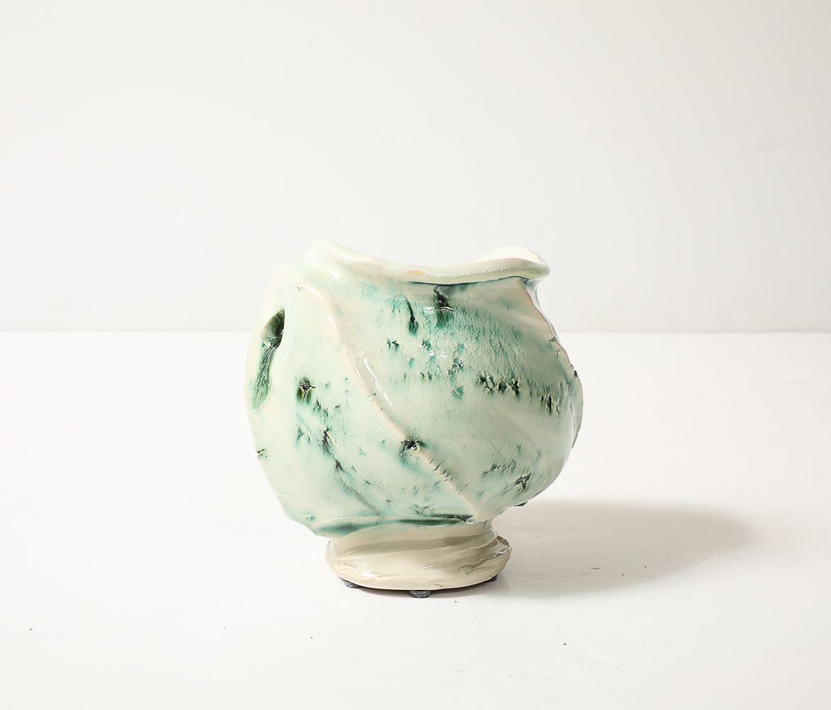 Alluvium Vase #4 by Riley Walzer