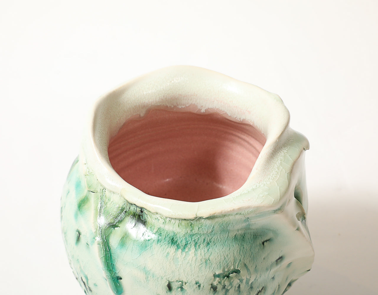 Alluvium Vase #4 by Riley Walzer