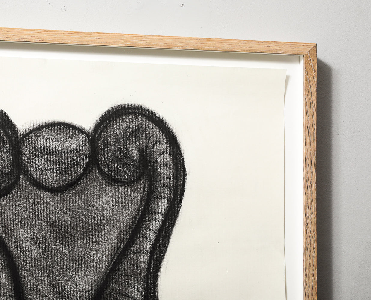Charcoal Drawing V5 by Rosanne Sniderman
