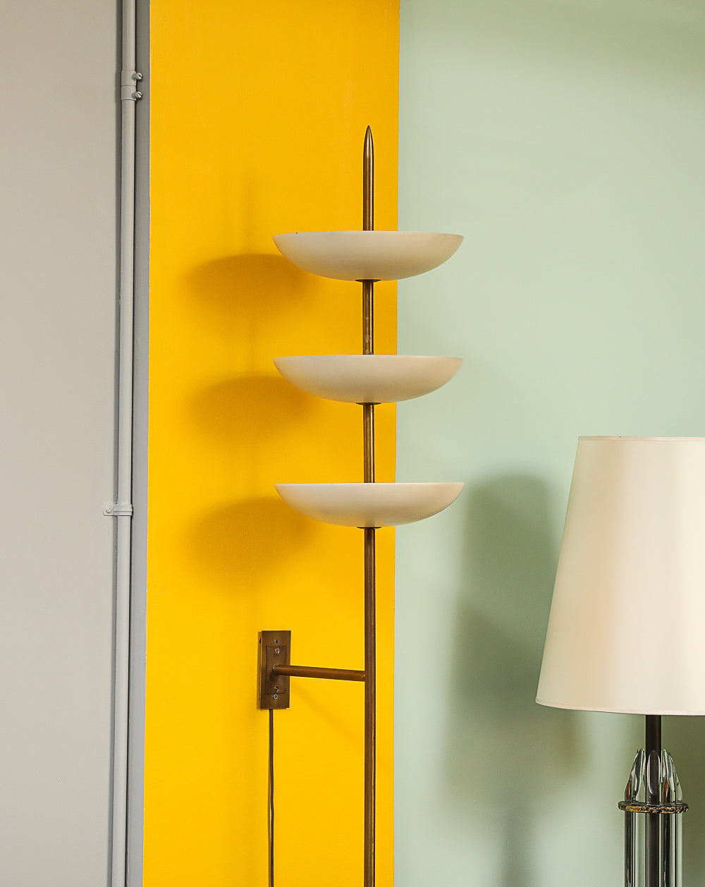 Pair of 3-Cup Wall Lights by Stilnovo – Donzella LTD.