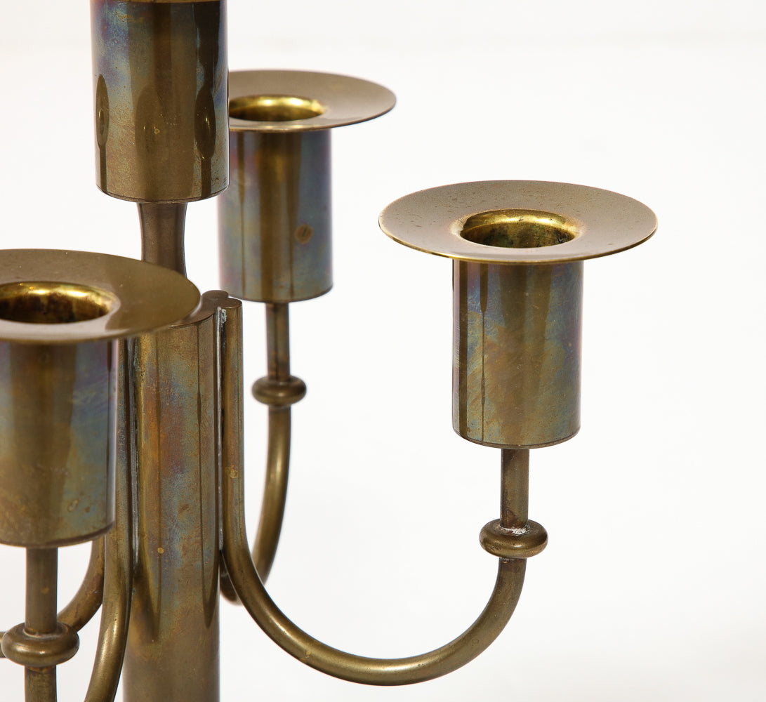 5 Light Candelabra by Tommi Parzinger for Dorlyn Silversmiths