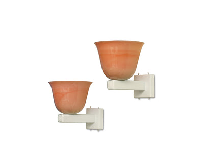 Pair of Wall Lights by Ludovico Diaz de Santillano for Venini