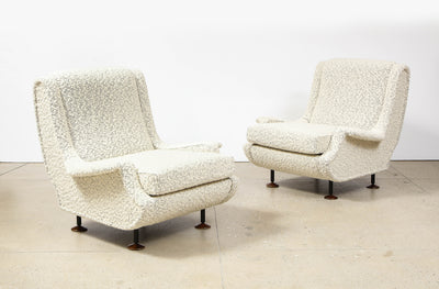 Pair of "Regent" Club Chairs by Marco Zanuso for Arflex