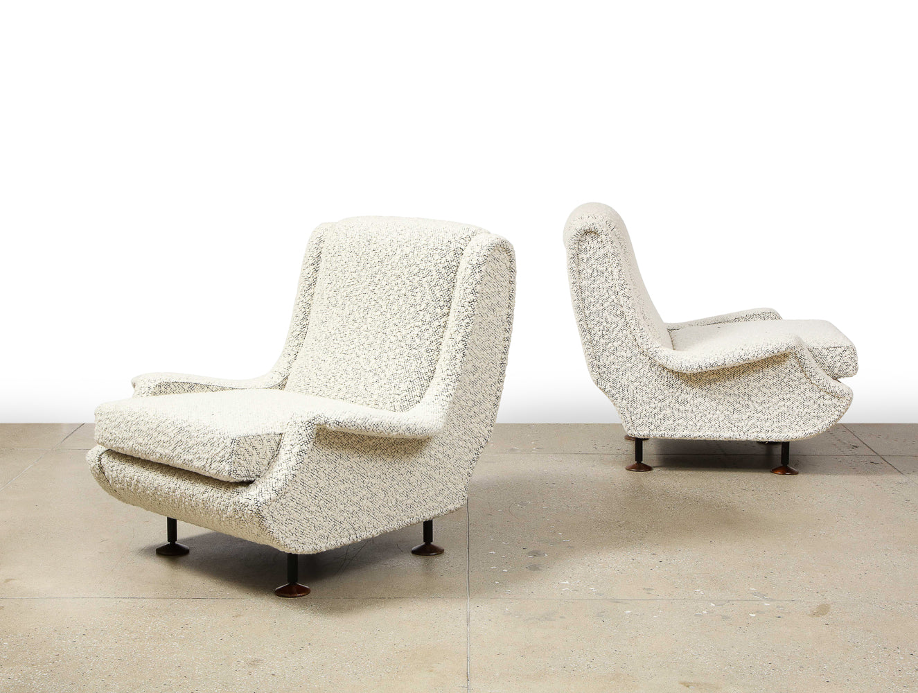 Pair of "Regent" Club Chairs by Marco Zanuso for Arflex