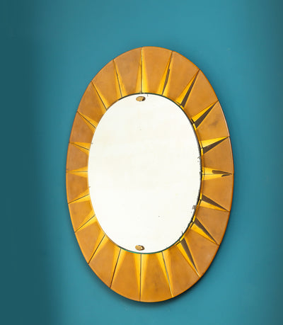 Rare Mirror by Max Ingrand for Fontana Arte