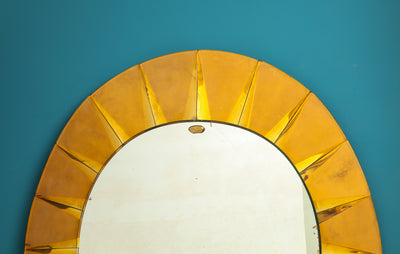 Rare Mirror by Max Ingrand for Fontana Arte
