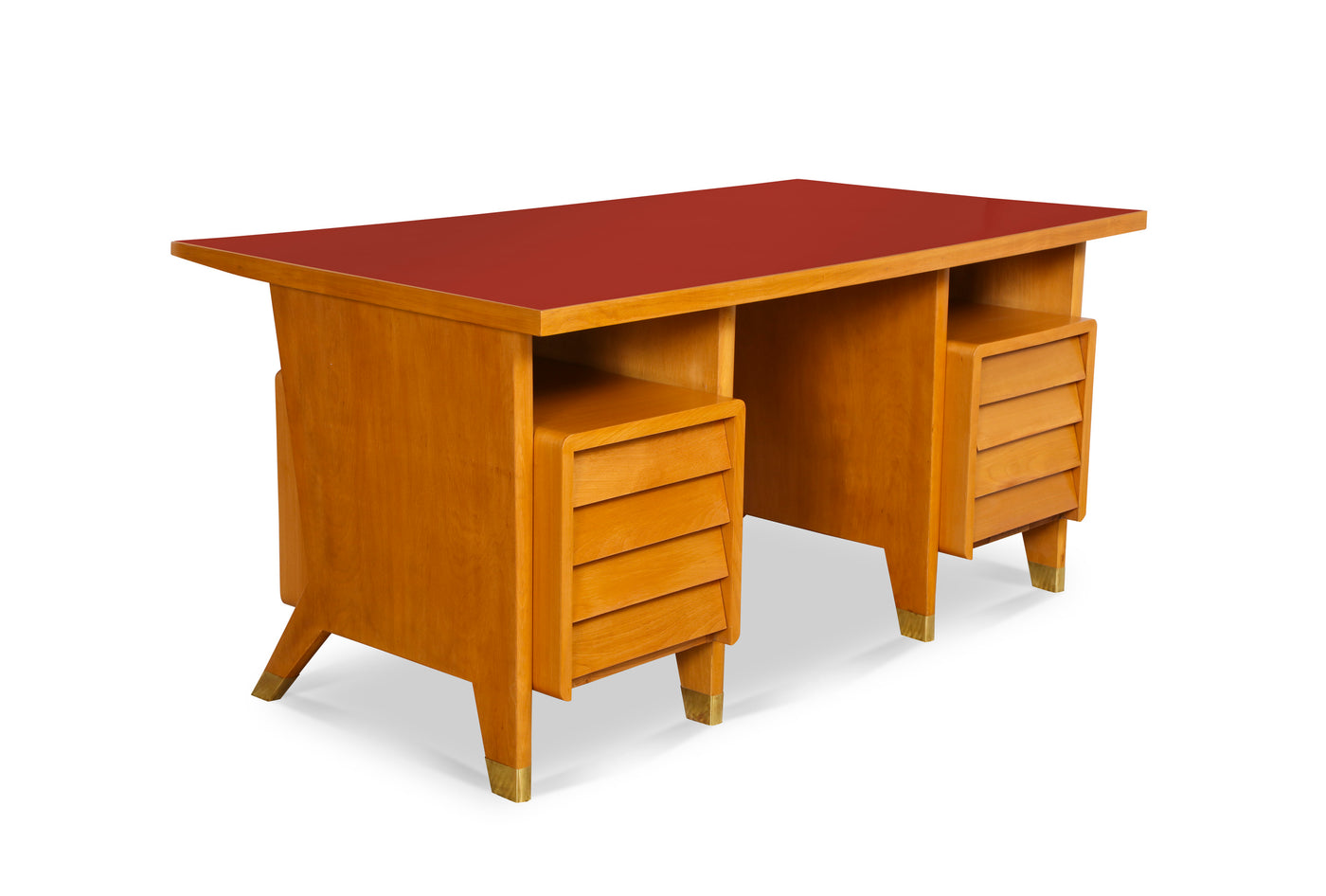 Custom 8-Drawer Desk By Gio Ponti