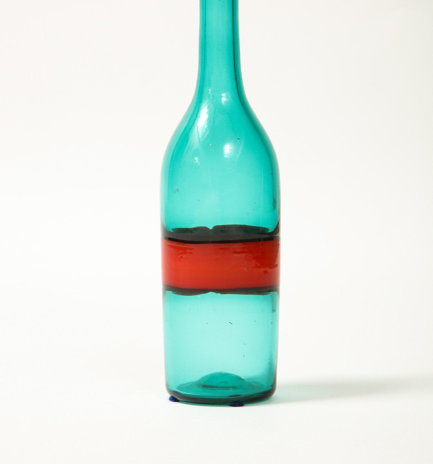 Fasce Orizzontali Bottle Model #4399 by Fulvio Bianconi for Venini