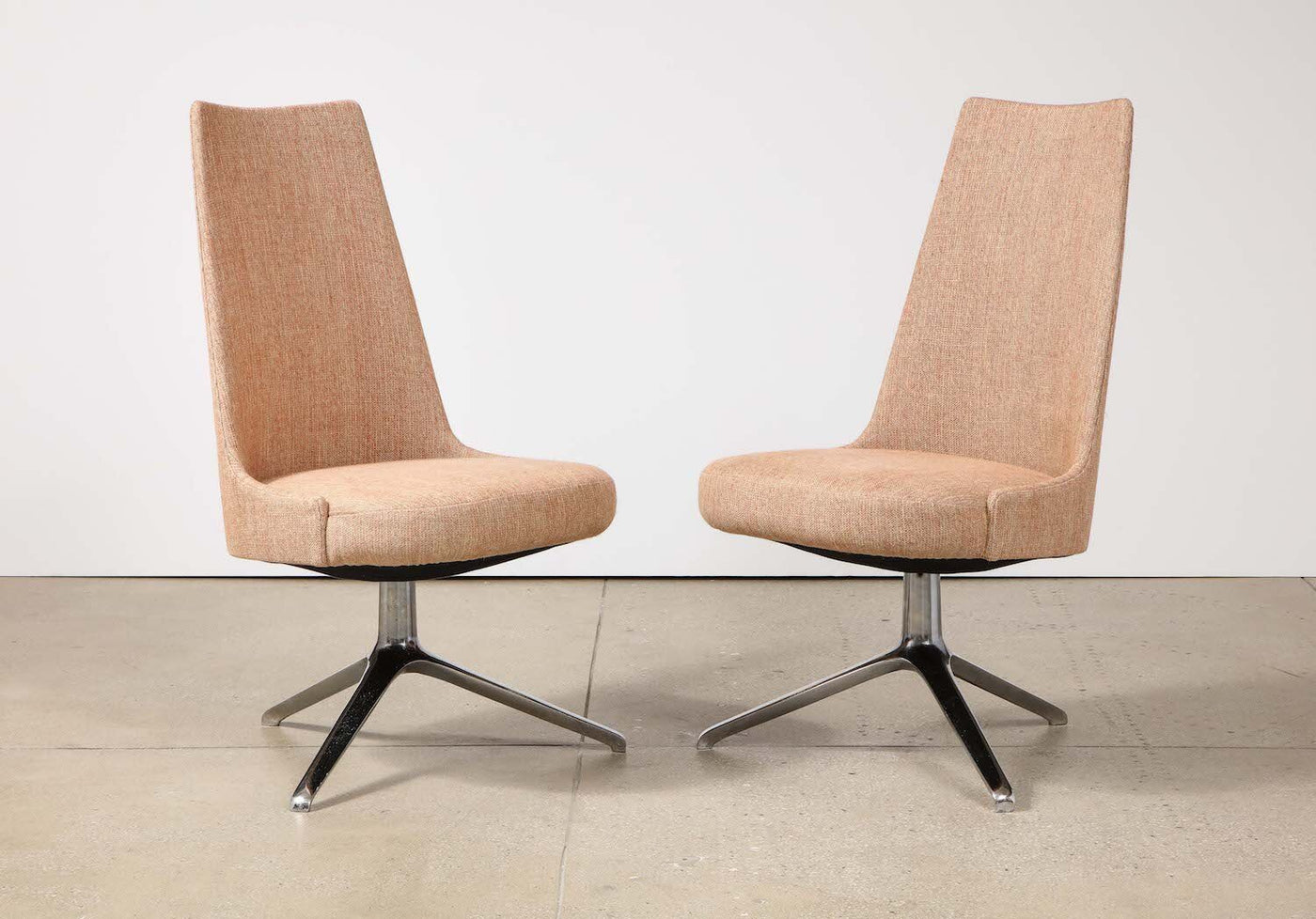 High Back Swivel Chairs by Osvaldo Borsani & Valeria Fantoni