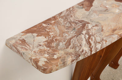 Wall Mounted Console No 6137 by Osvaldo Borsani for ABV