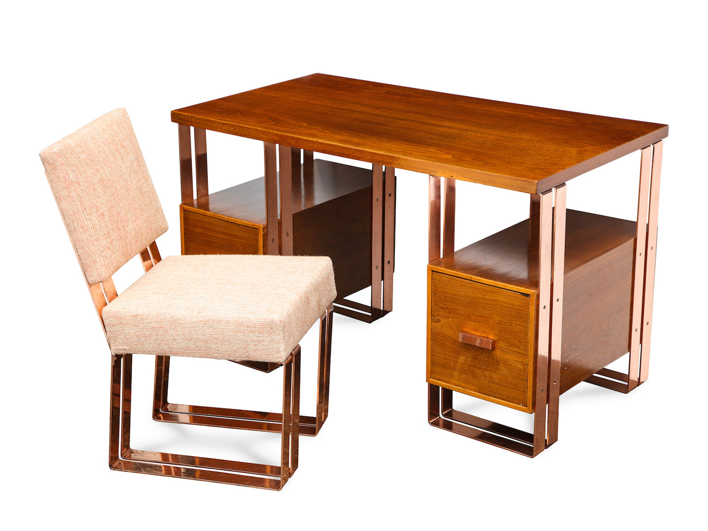 Rare Desk & Chair by Donald Deskey