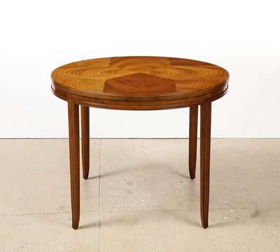 Unique Circular Table by Eugene Schoen