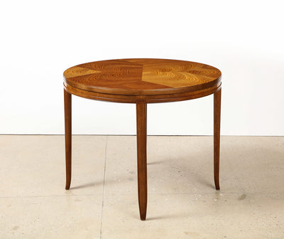 Unique Circular Table by Eugene Schoen