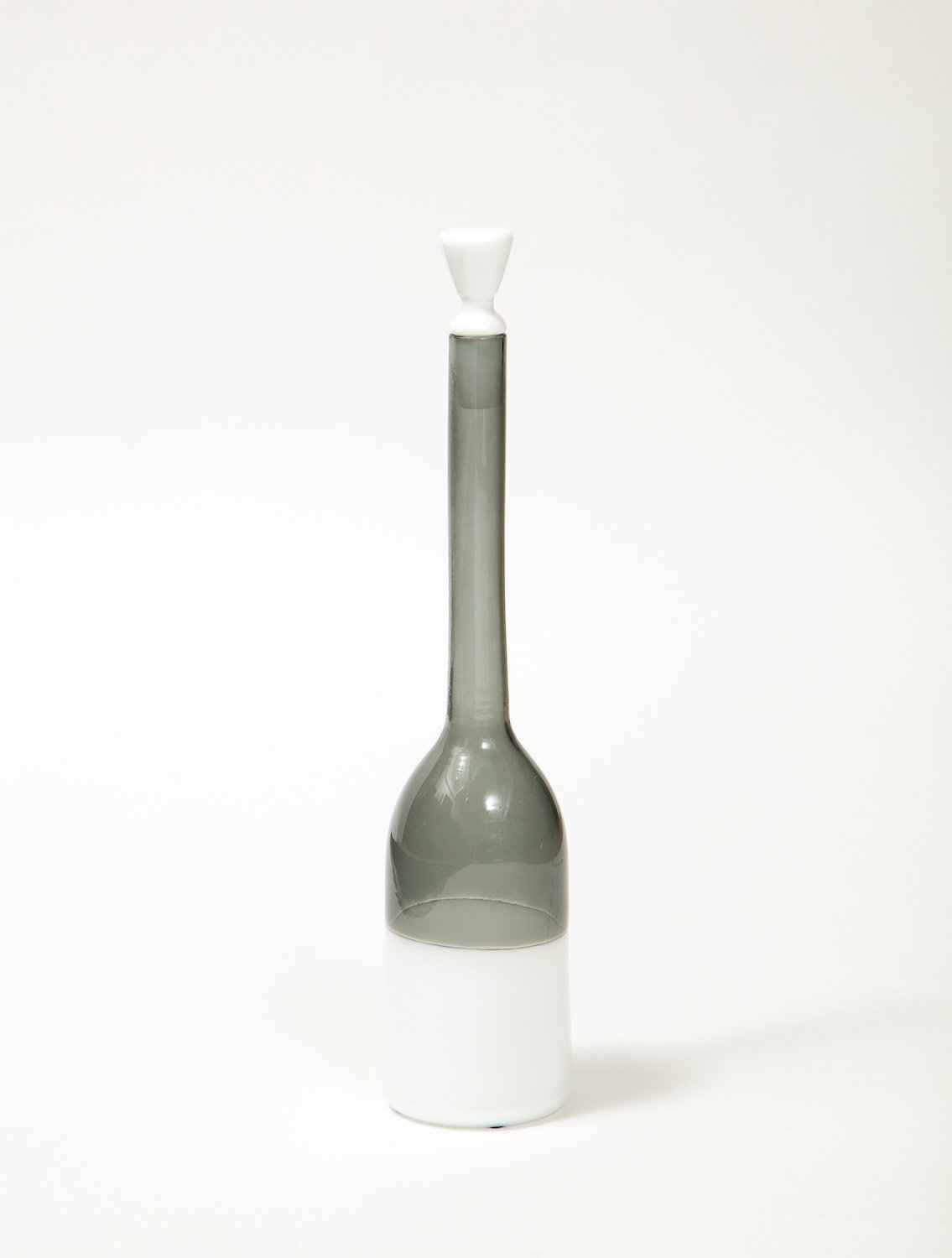 Bottle with Stopper By Gio Ponti for Venini