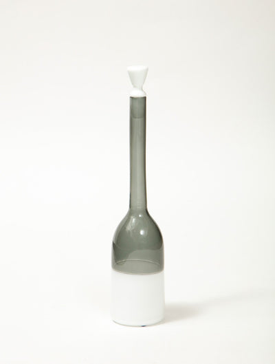 Bottle with Stopper By Gio Ponti for Venini