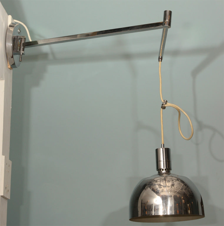 Adjustable Wall Sconce By Franco Albini & Franca Helg for Sirrah