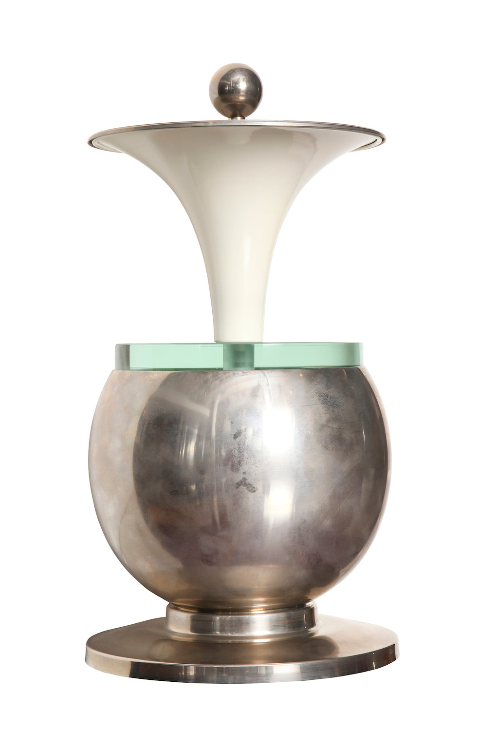 Custom-made "Trumpet" Table Lamp By Roberto Giulio Rida