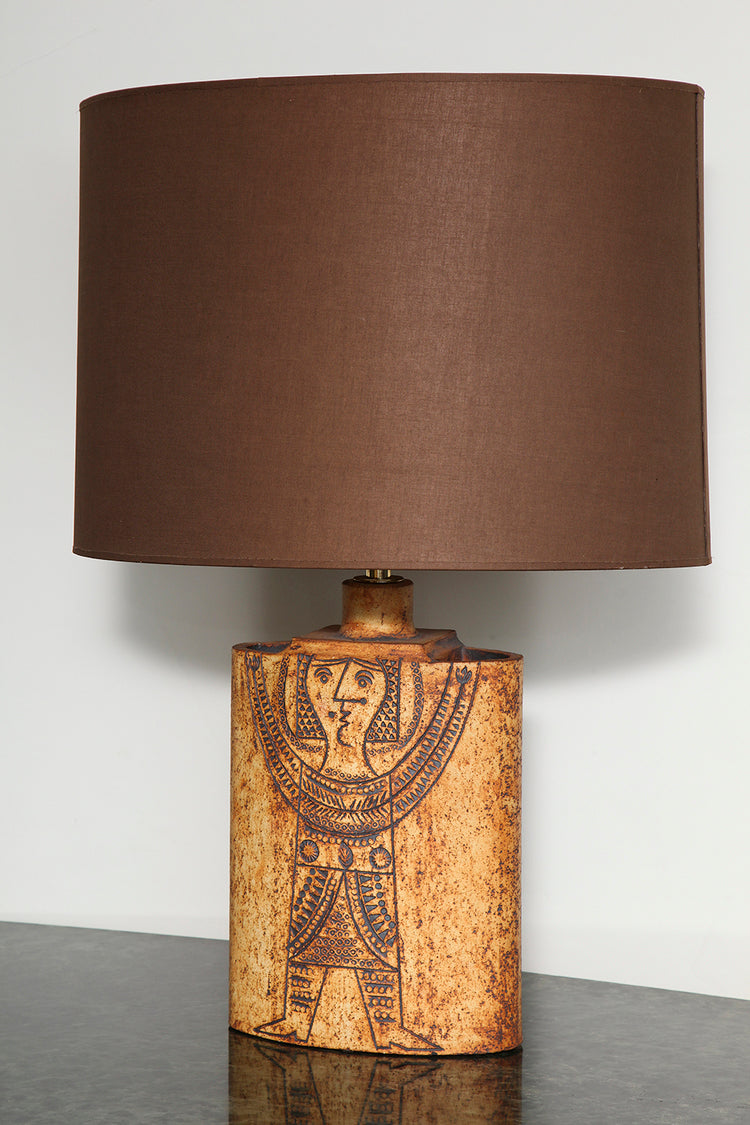Elliptical Table Lamp by Roger Capron