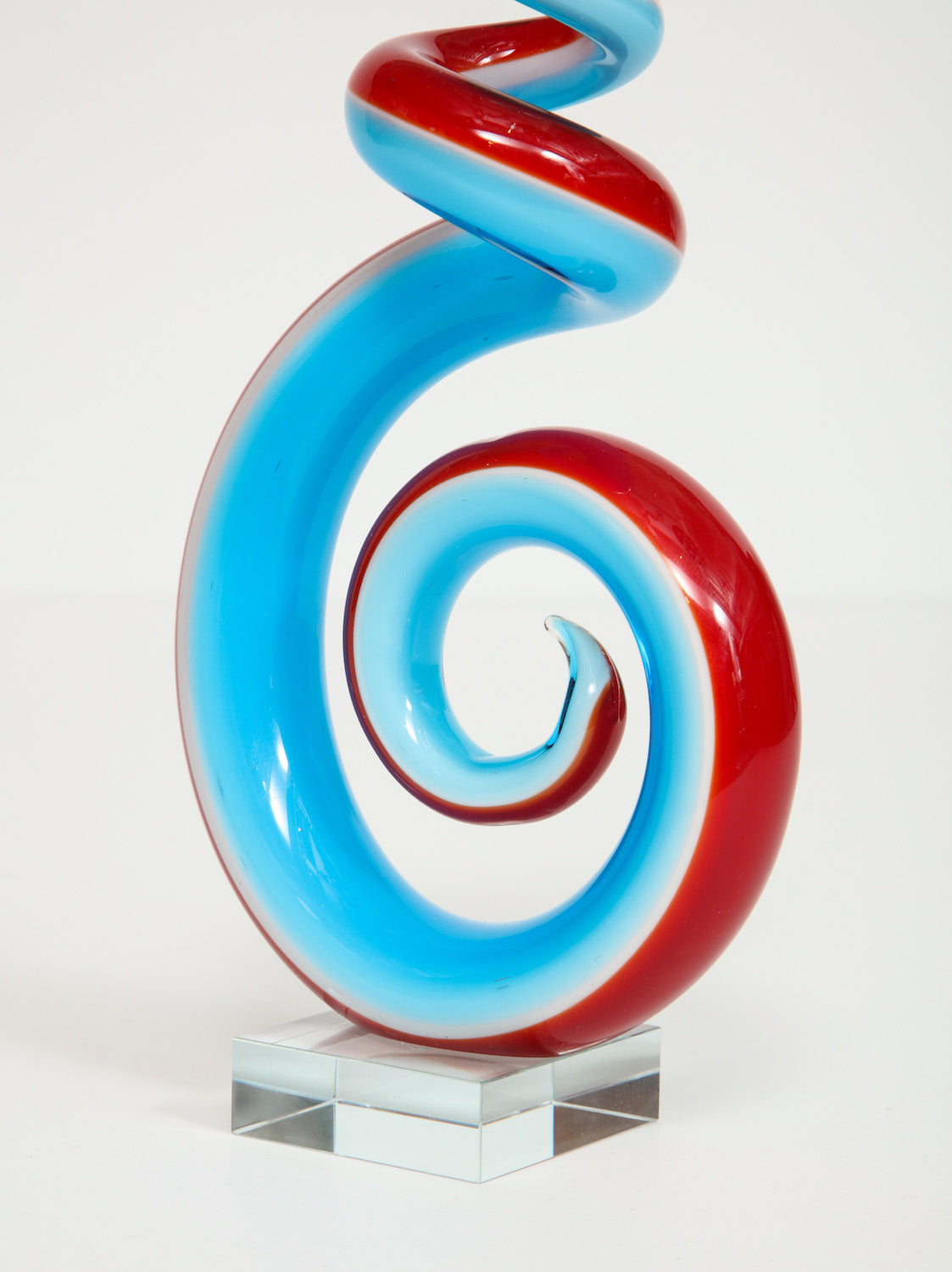 Murano Glass “Swirl” Sculpture
