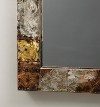 PE18 Wall Mirror by Paul Evans for Directional