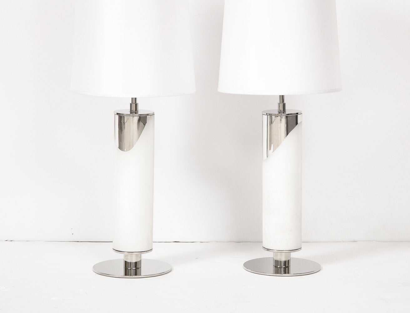 "Mazzega Specchiato" Table Lamps By Roberto Giulio Rida