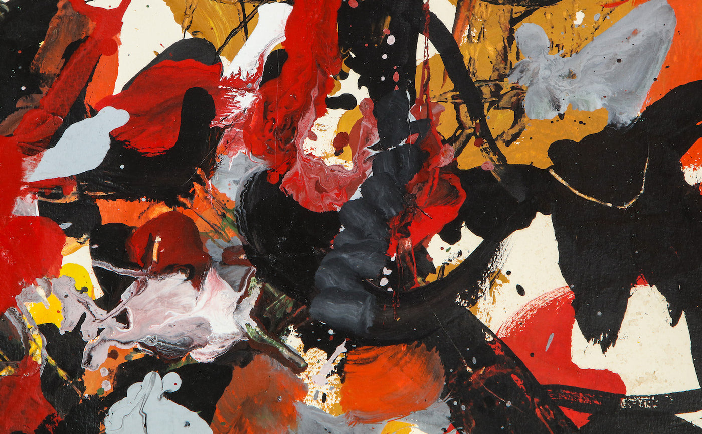 Summer Oil on Paper by John von Wicht