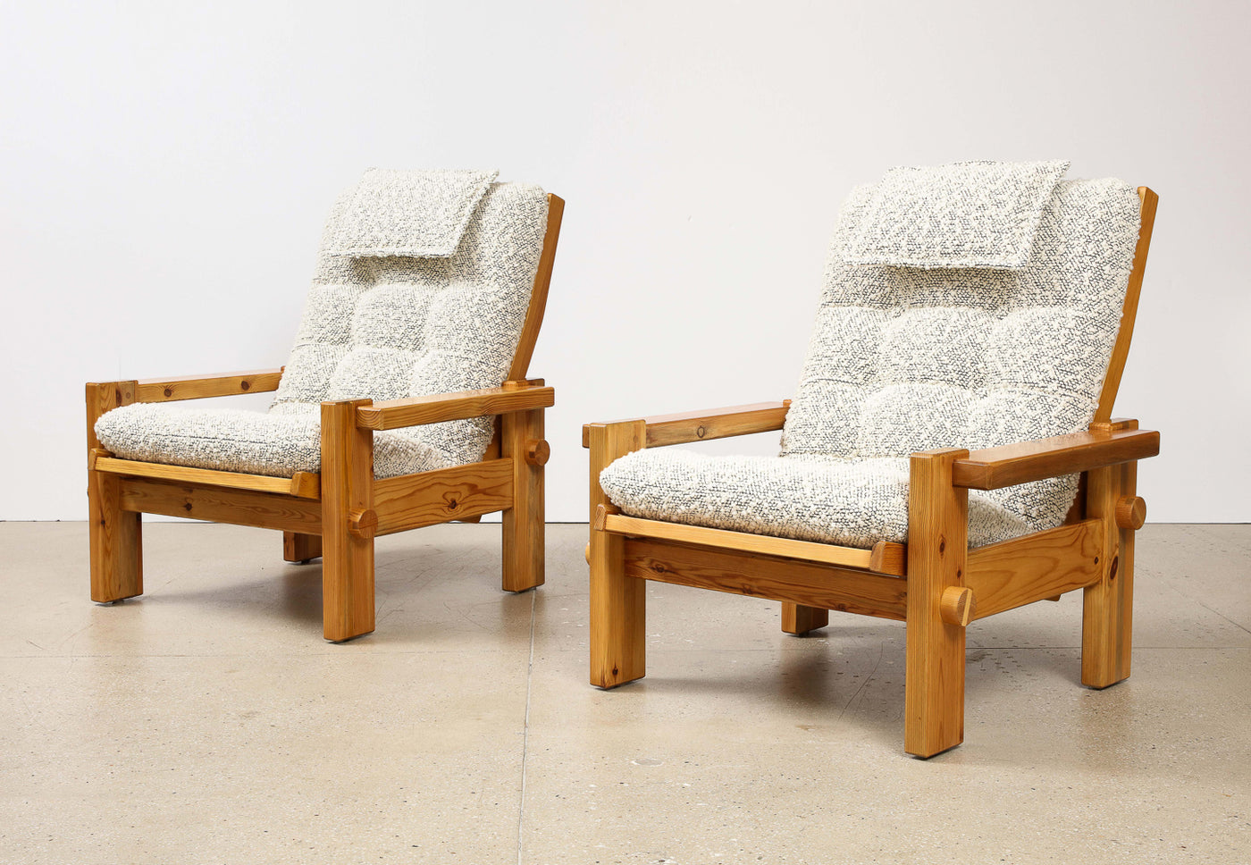 Rare Pair of Dymling Lounge Chairs by Yngve Ekstrom