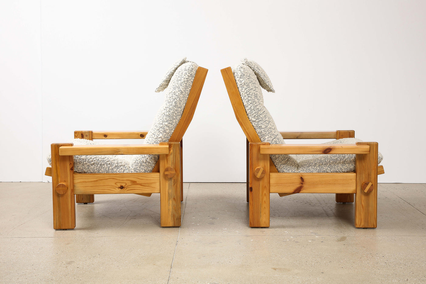 Rare Pair of Dymling Lounge Chairs by Yngve Ekstrom