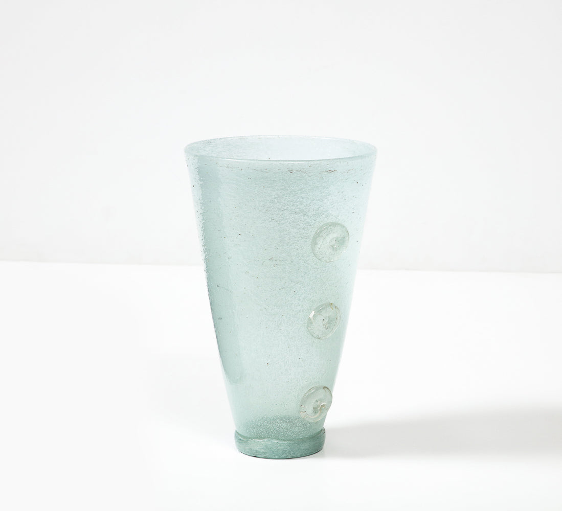 Pulegoso Glass Vase by Ercole Barovier