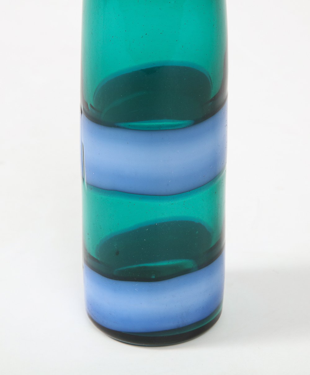 Fasce Orizzontali Bottle Model #4399 by Fulvio Bianconi for Venini