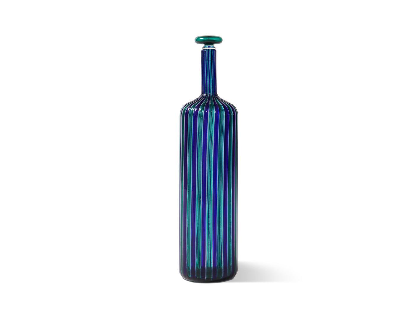 Cane Stopper Bottle by Paolo Venini