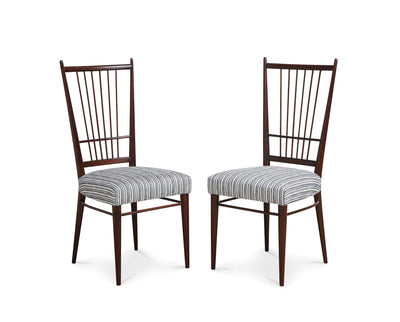 6 Dining Chairs, Model No. 6402 for ABV By Osvaldo Borsani