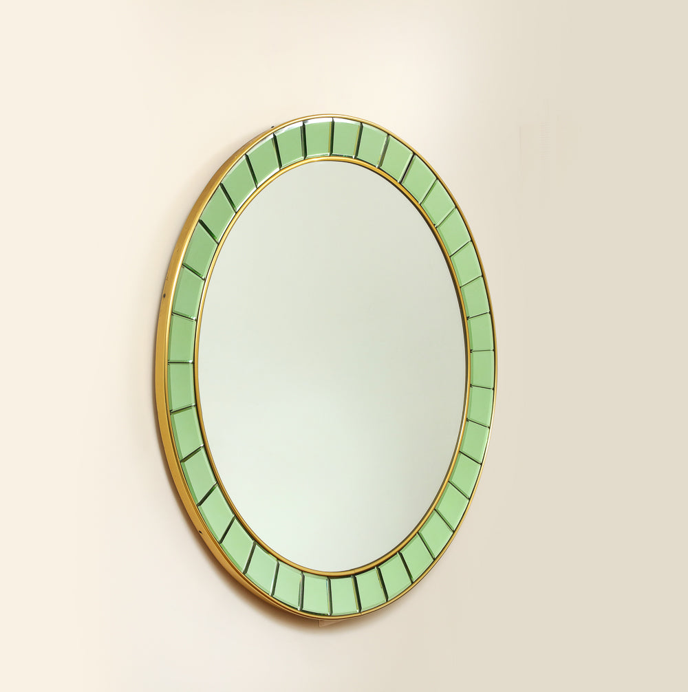 Circular Mirror No.2679 by Cristal Art