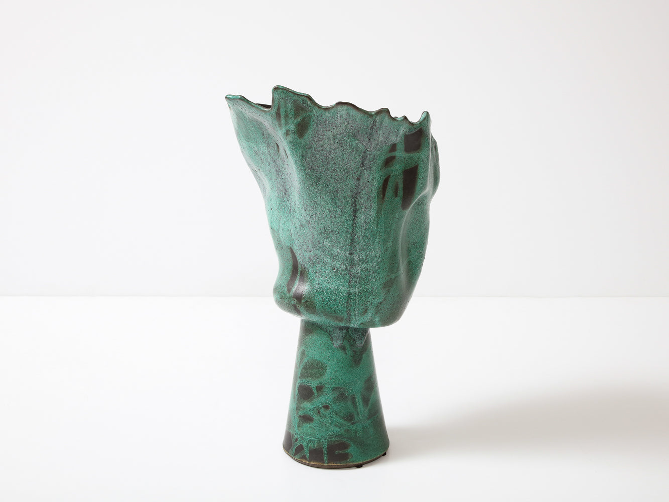 Large Pedestal Vase by David Haskell